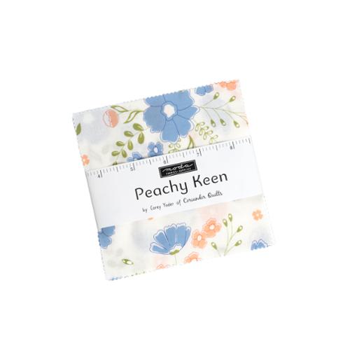 Peachy Keen 5" Squares Charm Pack Corey Yoder ModaCotton Fabric