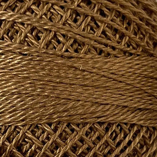 Pearl Cotton Solid 12wt Thread Antique Gold Valdani VL-PC12-853