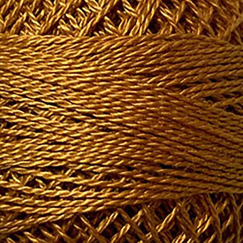 Pearl Cotton Solid 12wt Thread Dark Rusty Orange Valdani VL-PC12-014