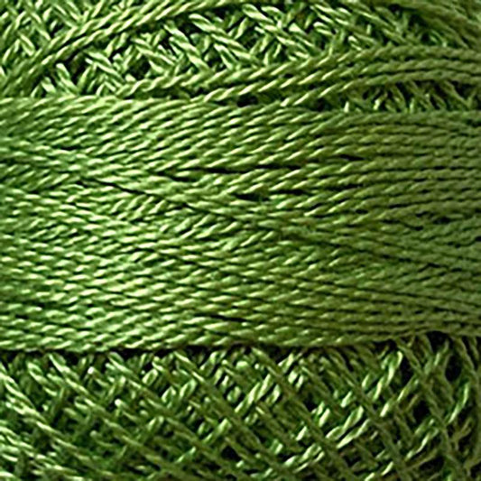Pearl Cotton Solid 12wt Thread Deep Lime Valdani VL-PC12-019
