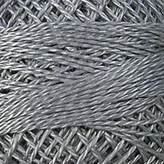 Pearl Cotton Solid 12wt Thread Pearl Gray Valdani VL-PC12-118
