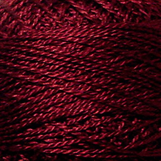 Pearl Cotton Solid 12wt Thread Rusty Burgandy Dark Valdani VL-PC12-078