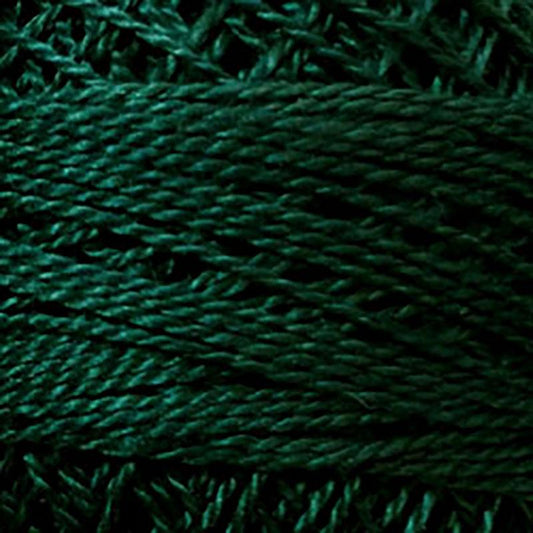 Pearl Cotton Solid 12wt Thread Spruce Green Valdani VL-PC12-833