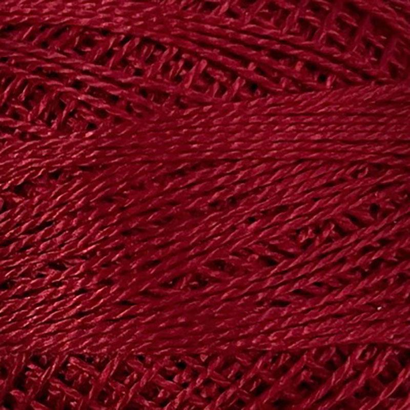 Pearl Cotton Solid 12wt Thread Turkey Red Valdani VL-PC12-775