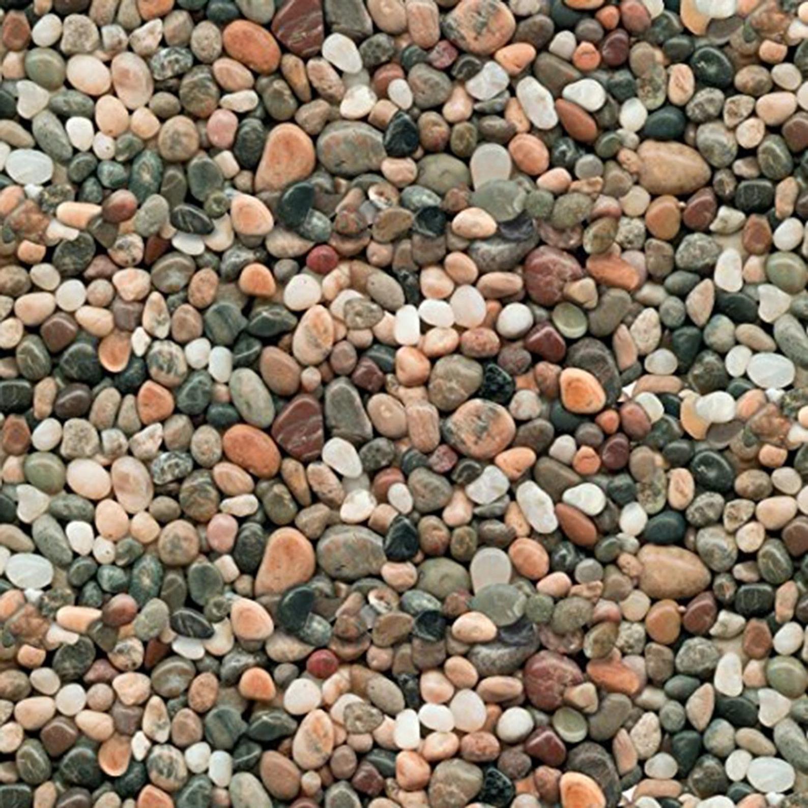 Soft Pebble Rocks Pebbles Multi-colored River Rocks Landscape Medley Elizabeth's Studio ...