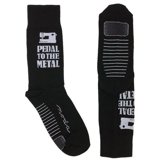 Pedal to the Metal Socks One Size Fits Most Moda