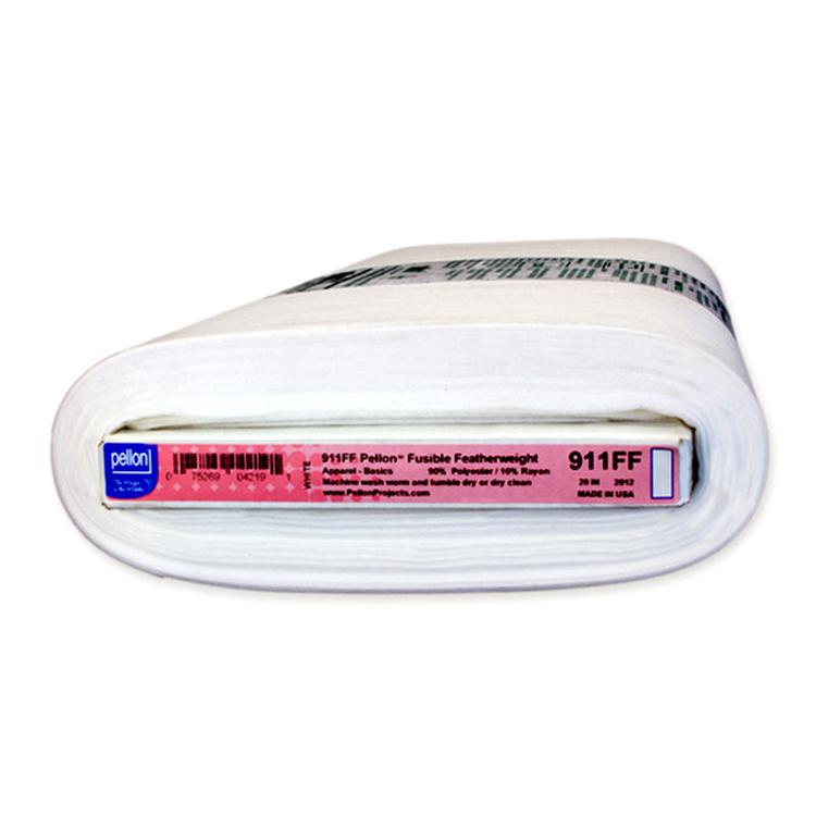 (SOLD PER BOLT) Pellon Fusible Interfacing White Pellon 20" x 10 yards Fabric Pellon Pellon-911FF-WHITE-FB | US Fabric Shop