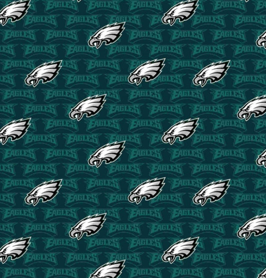 Philadelphia Eagles NFL New Name Design 58-60 inches Cotton Fabric