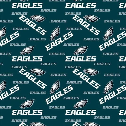 Philadelphia Eagles NFL Football Logo Fabric Traditions Cotton Fabric NFL-70682DN