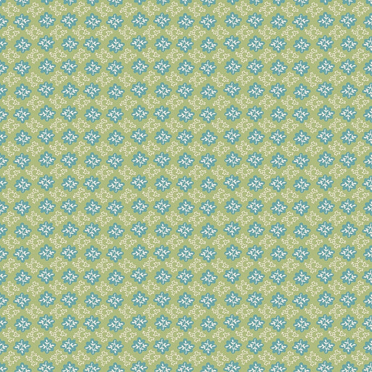 Piece & Plenty Vintage Lettuce Green Lori Holt Riley Blake Designs Cotton Fabric