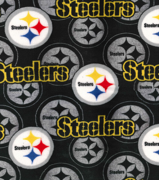 Pittsburgh Steelers Velvet NFL Football Fabric Traditions Polyester FLEECE Fabric NFL-70378-D