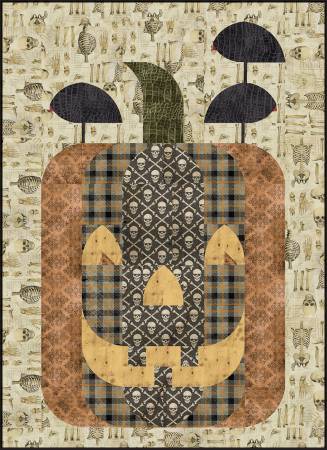 Posh Seasonal Club Posh Jack O' Lantern Kit Kaffe Fassett Free Spirit FS-KIT4QTTHPOSHJACKO
