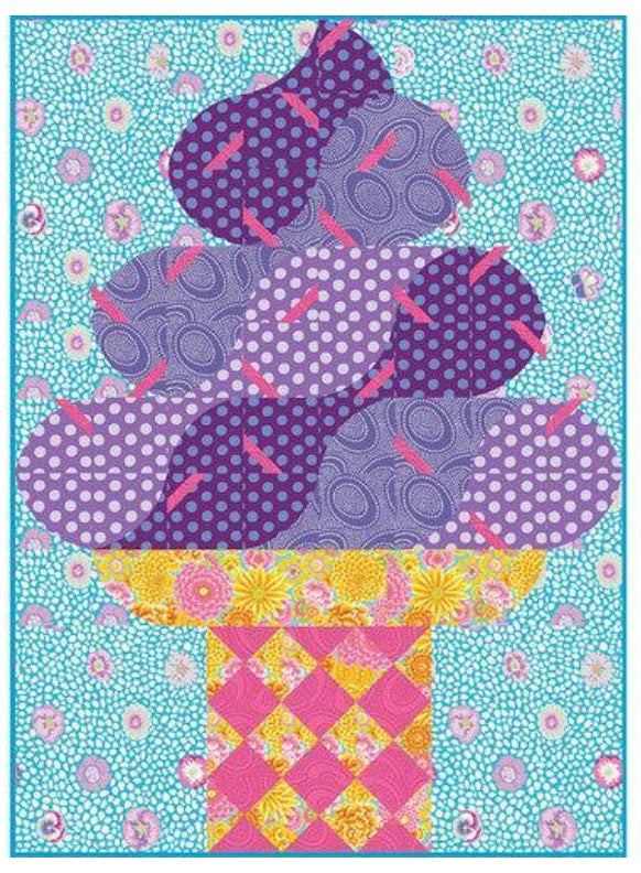 Posh Seasonal Club Posh Swirl Kit Kaffe Fassett Free Spirit FS-KIT4QTTGP.POSHSWIRL