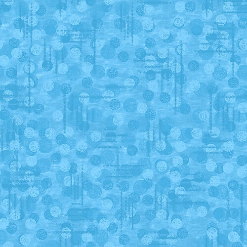 Powder Blue Tonal Texture Blender Jot Dot II Blank Quilting Cotton Fabric