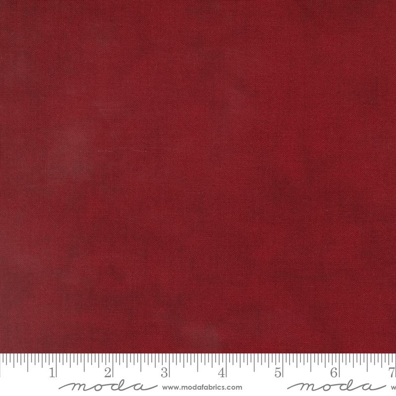 Primitive Muslin Basic Solid Texture Dark Red Primitive Gatherings Moda Cotton Fabric