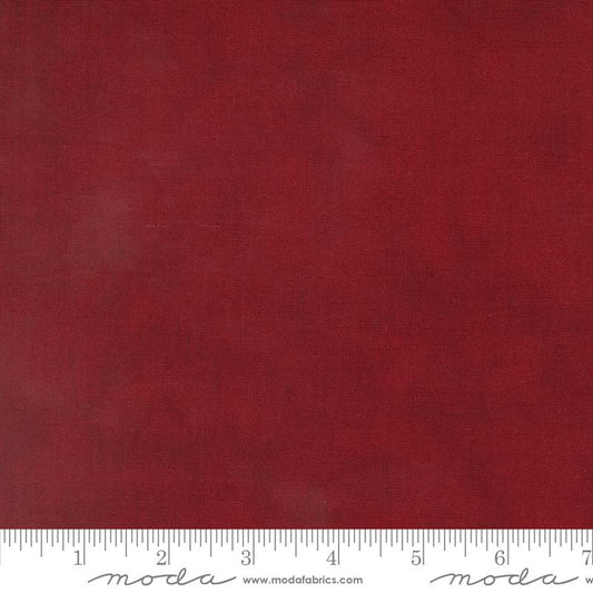 Primitive Muslin Basic Solid Texture Dark Red Primitive Gatherings Moda Cotton Fabric