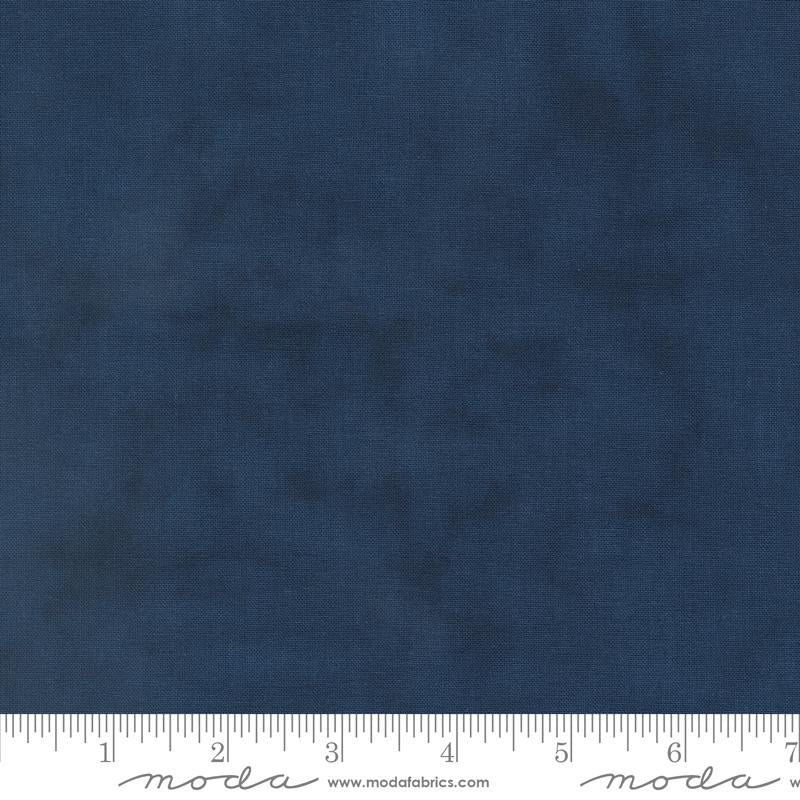 Primitive Muslin Basic Solid Texture Medium Blue Primitive Gatherings Moda Cotton Fabric