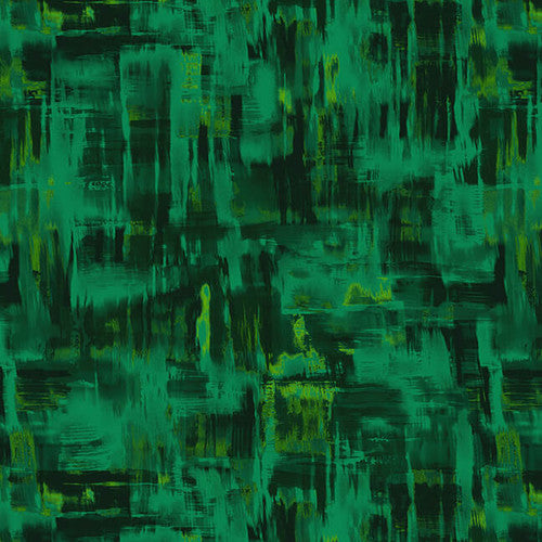 Prismachrome Jade Green Chelsea DesignWorks Studio E Cotton Fabric