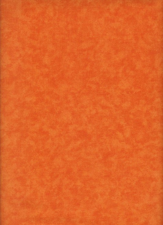 Suede Looking Marbled Texture Pumpkin Orange Foust Textiles Cotton Fabric