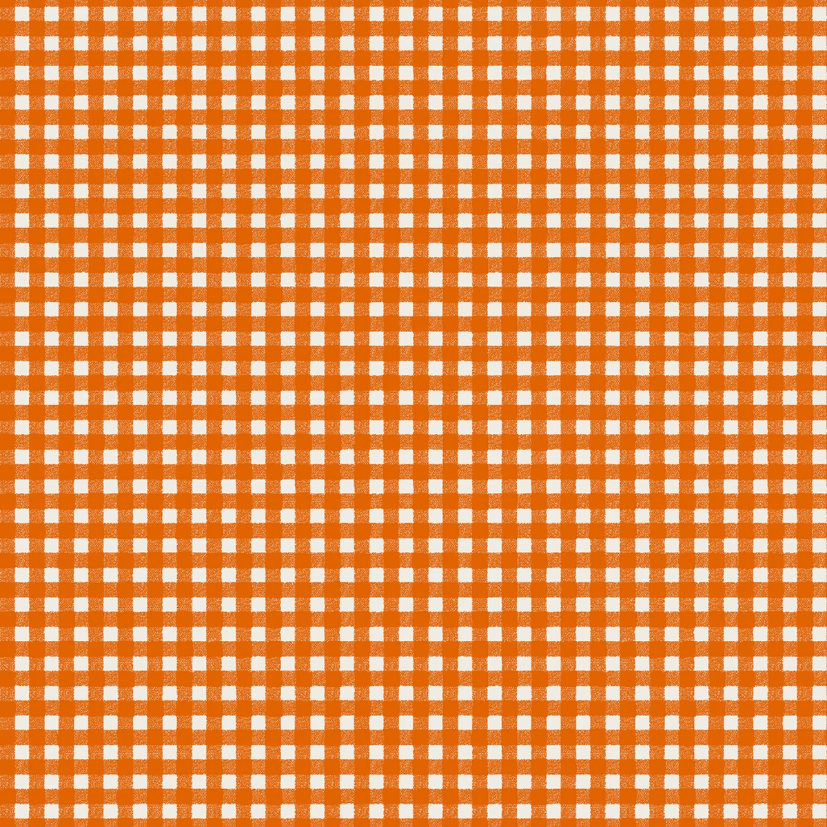 Pumpkin Grove Gingham Orange Maywood Studio Cotton Fabric MS-11186M-O | US Fabric Shop