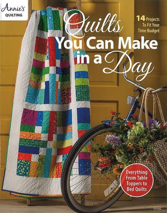 Quilt You Can Make A Day Quilt Book Annies AS-141462