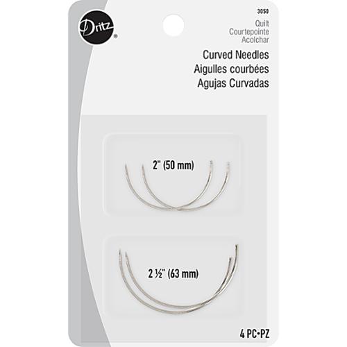Quilters Curved Needles Metal Dritz DRITZ-3050