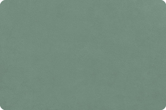 Quilting Cuddle Solid Juniper Green Shannon Fabrics Polyester Minky Fabric SF-QCJUNIPER