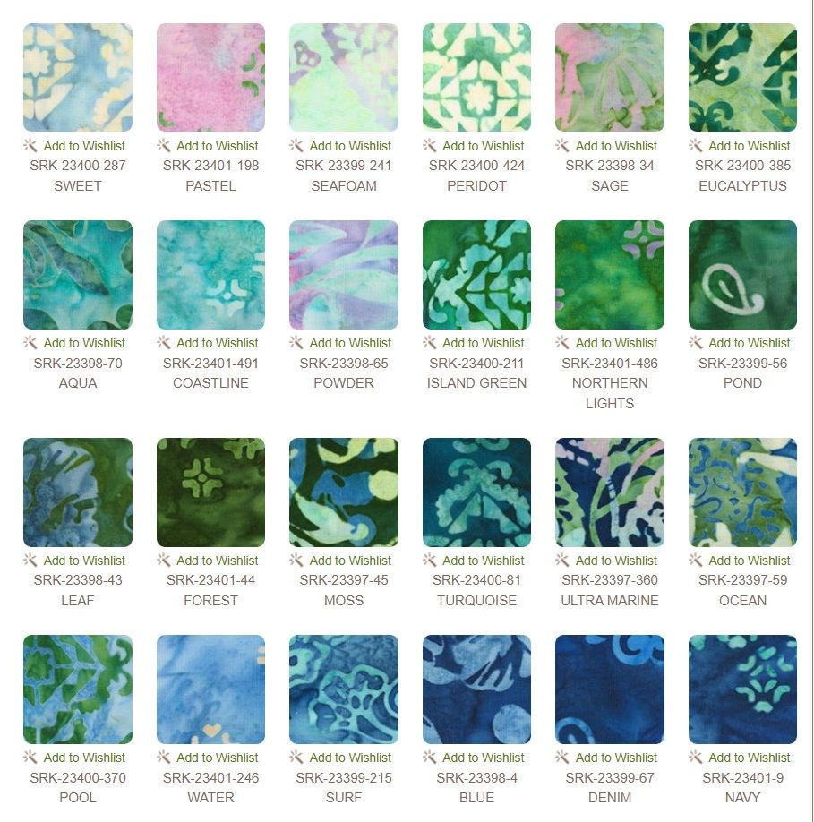 Artisan Batik Paisley Garden 5" Squares 42 pieces Lunn Studios Robert Kaufman Cotton Fabric RK-CHS-1347-42