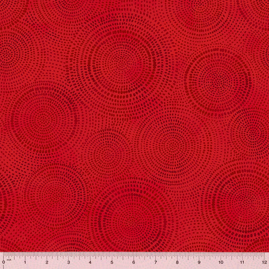 Radiance 108" Wide back Basics Red Whistler Studios Windham Fabrics Cotton Fabric WF-53728W-7