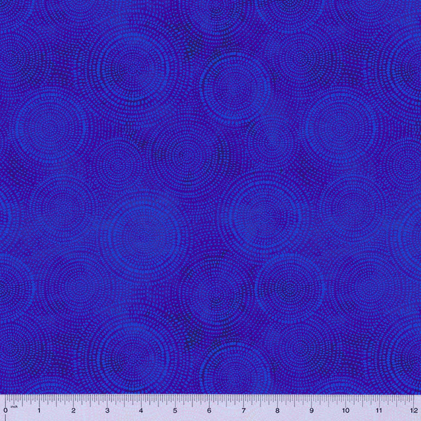 Radiance Basics Blue Whistler Studios Windham Fabrics Cotton Fabric WF-53727-29
