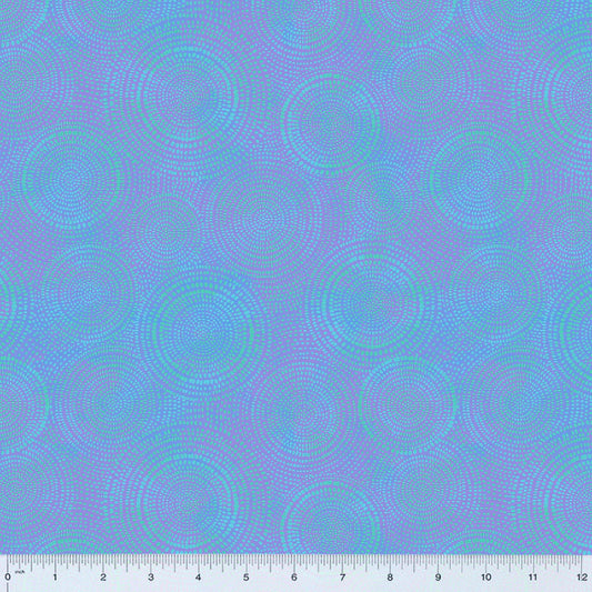 Radiance Basics Hydrangea Blue Whistler Studios Windham Fabrics Cotton Fabric WF-53727-25