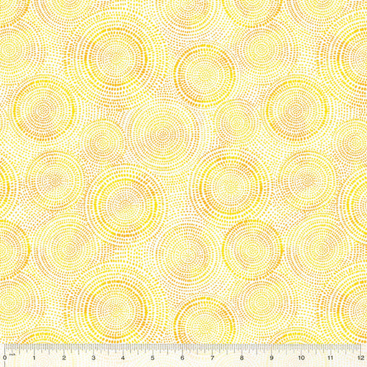 Radiance Basics Sunlight Yellow Whistler Studios Windham Fabrics Cotton Fabric WF-53727-8