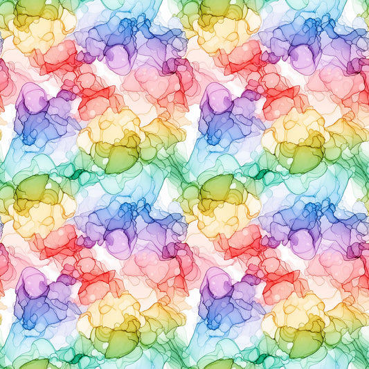 Radiant Rhapsody Fluid Multi Patrick Lose Northcott Cotton Fabric NC-PL-10736-10
