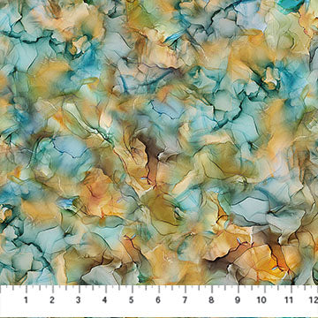 Raven's Call Multi Texture Orange Multi Deborah Edwards Melanie Samra Northcott Fabrics Cotton Fabric NC-DP28954-54