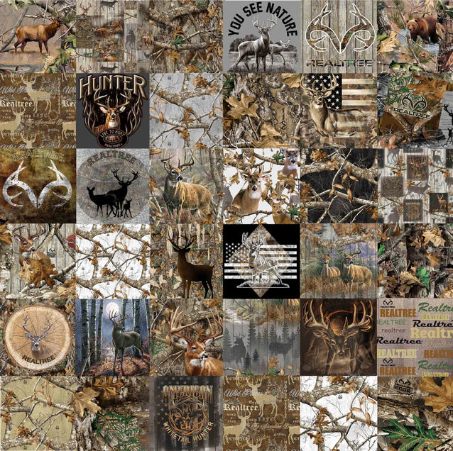 Realtree Cheater Quilt Allover Sykel Enterprises Cotton Fabric SYK-1363RT