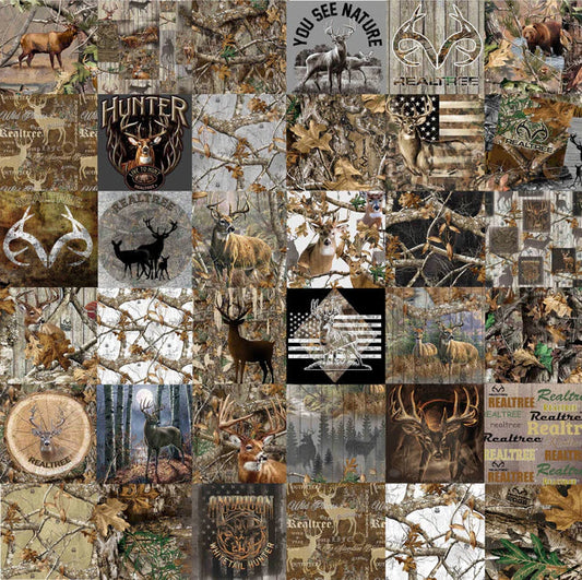 Realtree Cheater Quilt Allover Sykel Enterprises Cotton Fabric SYK-1363RT
