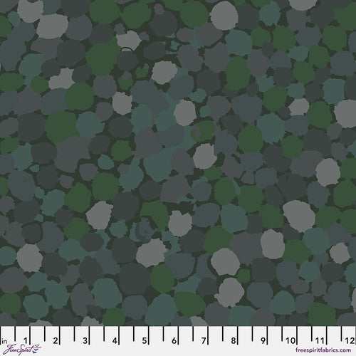 Reflections Moss Classics Brandon Mably Kaffe Fassett Collective Free Spirit Cotton Fabric FS-PWBM087.MOSS