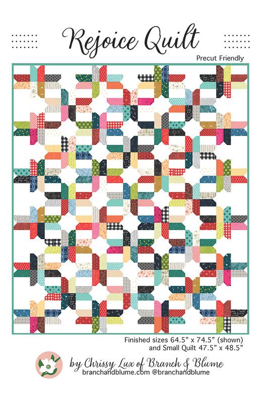 Rejoice Quilt Pattern Chrissy Lux Branch & Blume BNB-2408