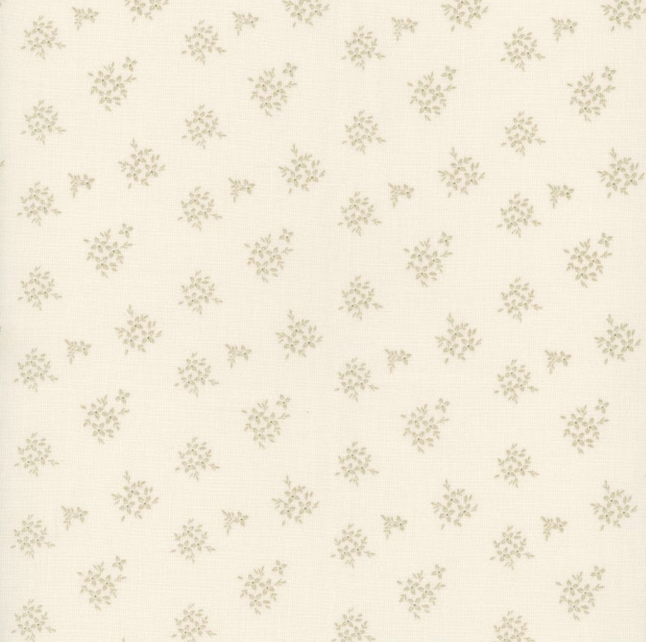 Renew Ditsy Latte Cream Sandy Gervais Riley Blake Designs Cotton Fabric RB-C17287-LATTE