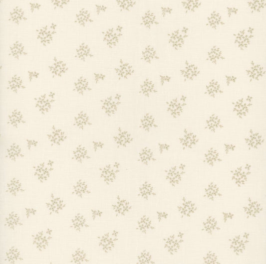 Renew Ditsy Latte Cream Sandy Gervais Riley Blake Designs Cotton Fabric RB-C17287-LATTE