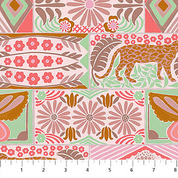 Rhapsody Bricklayer Sand Ivory Anna Maria Parry Northcott Cotton Fabric NC-AMT174-20V