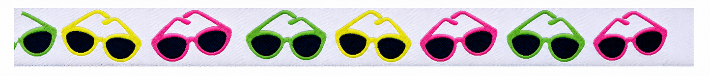 Sold By Roll-Ribbon La Dolce Vita Sunglasses Blue 7.8" Stacy Peterson Free Spirit FS-SJP-101/22MM-Col-01
