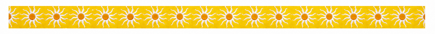 Sold By Roll-Ribbon La Dolce Vita Sunshine Yellow 1/2" Stacy Peterson Free Spirit FS-SJP-107/12MM-Col-01
