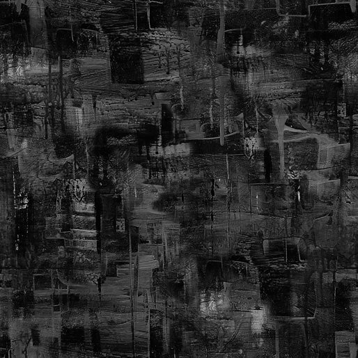 Ripples 108" Wide back Charcoal Black Kennard & Kennard Cotton Fabric