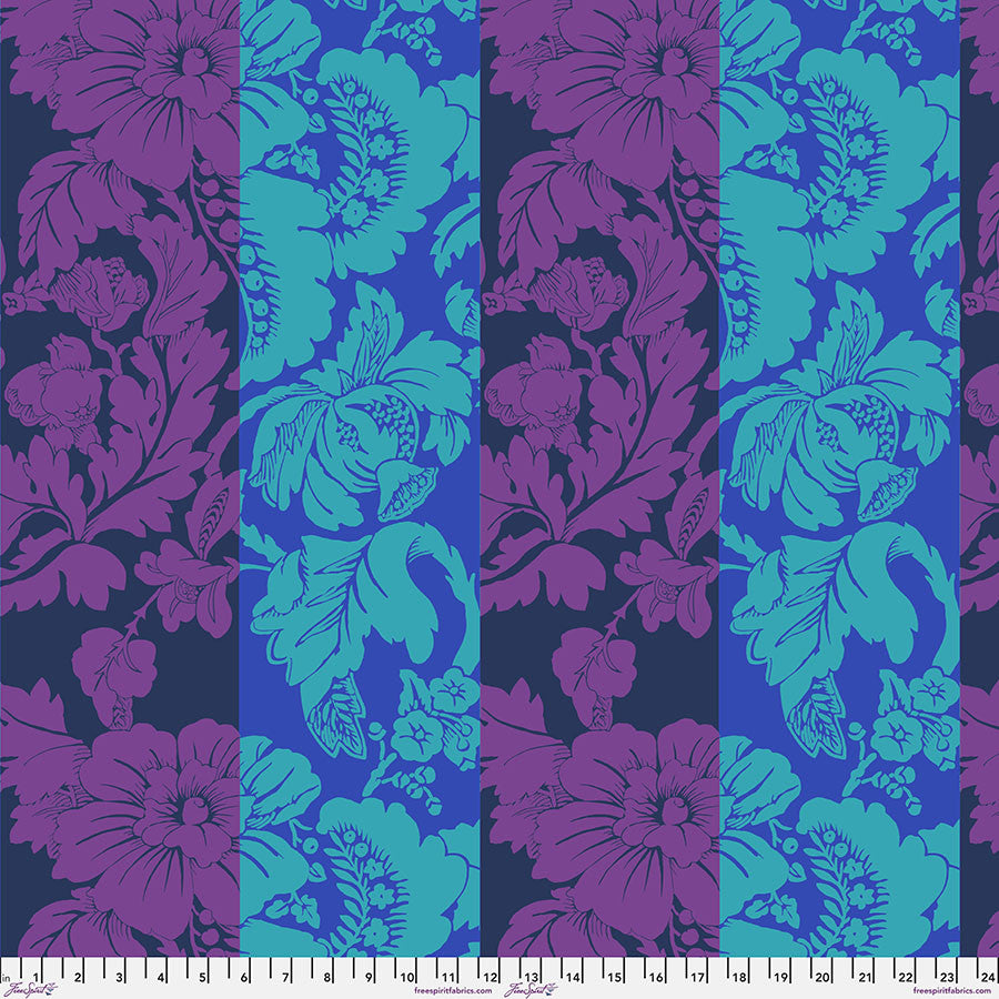 Romance Cool February 2026 Kaffe Fassett Collective Free Spirit Cotton Fabric FS-PWGP210.COOL