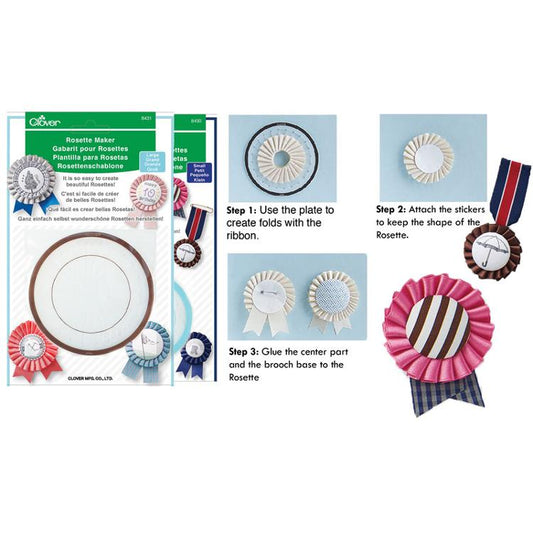 Rosette Parts Set Large Clover Needlecraft CN-8433