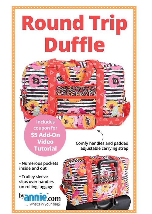 Round Trip Duffle Bag Pattern Unrein-By By Annie's PBA-267
