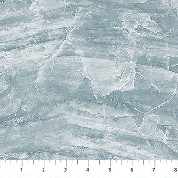 Running Free Marble 10 Blue Deborah Edwards Northcott Cotton Fabric NC-DP28595-42