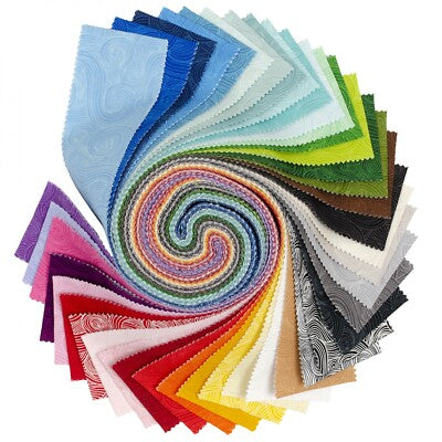 Just Color 10" Squares 42 Pcs Studio E Cotton Fabric SE-JUSTCOLOR-CHARM10