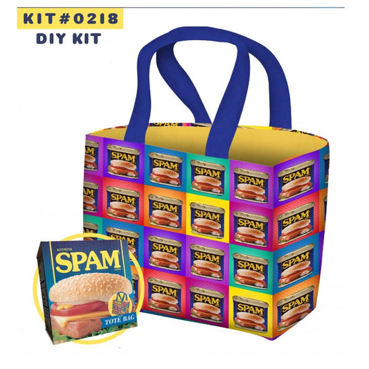 SPAM Tote Bag Kit Michael Miller Cotton Fabric MM-KIT0218